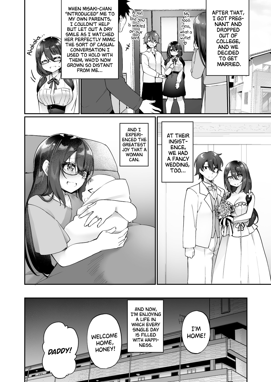 Hentai Manga Comic-I Ended Up Changing Bodies With The big Breasted Yandere Kouhai Who Gets Turned On From Simply Hearing My Voice-Read-45